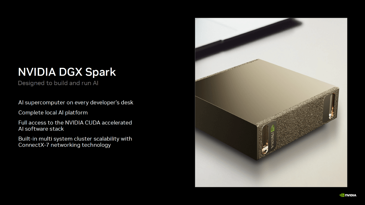 桌面 AI 超算新选择：英伟达 NVIDIA DGX Spark 64GB 内存版正式发布，4999 美元