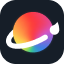 画宇宙 logo