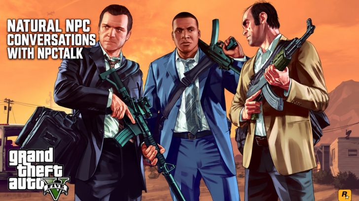 再也不是固定台词,AI 模组 NPCTalk 让《GTA 5》NPC 实现实时无脚本语音对话