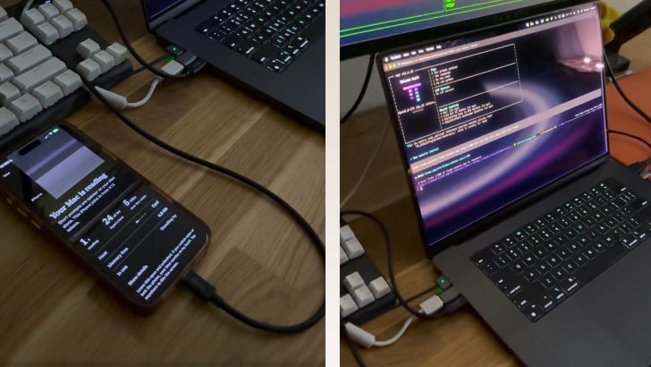 苹果 MacBook Pro 外接 iPhone 17 Pro Max 运行 AI 模型,预填充性能最高提升 44%